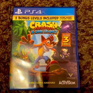 Crash Bandicoot insane trilogy for ps4